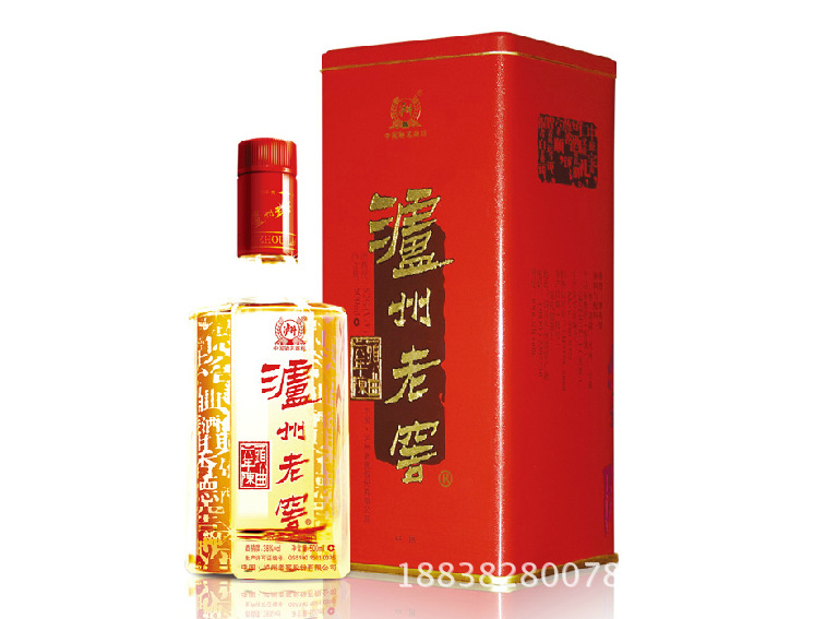 批發供應品鑑酒 百年瀘州老窖(窖齡30年)光瓶 52°(1x8瓶)