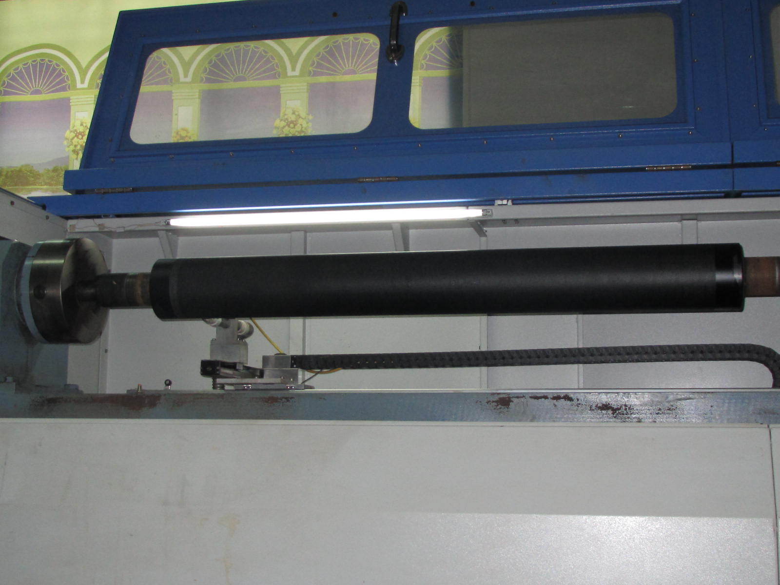 激光雕刻机先进制辊设备 滚筒式激光数控雕刻机 福建铭兴自主研发