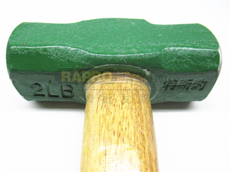 供应批发 木柄八角锤 2p 3p 4p 6p 石工锤 榔头 铁锤 锤子 2-6磅军锤