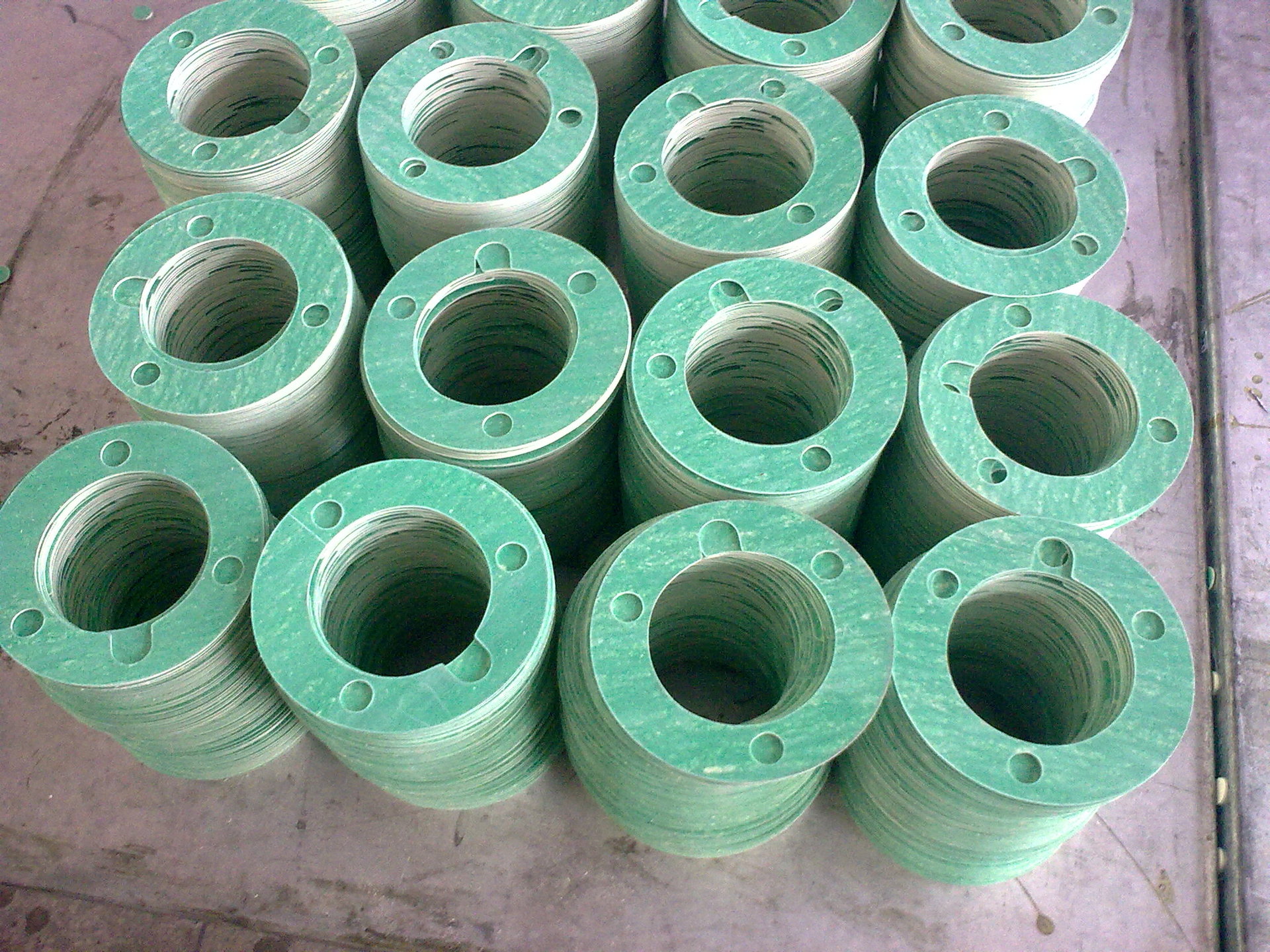 供应绿色无石棉垫片优质无石棉垫片