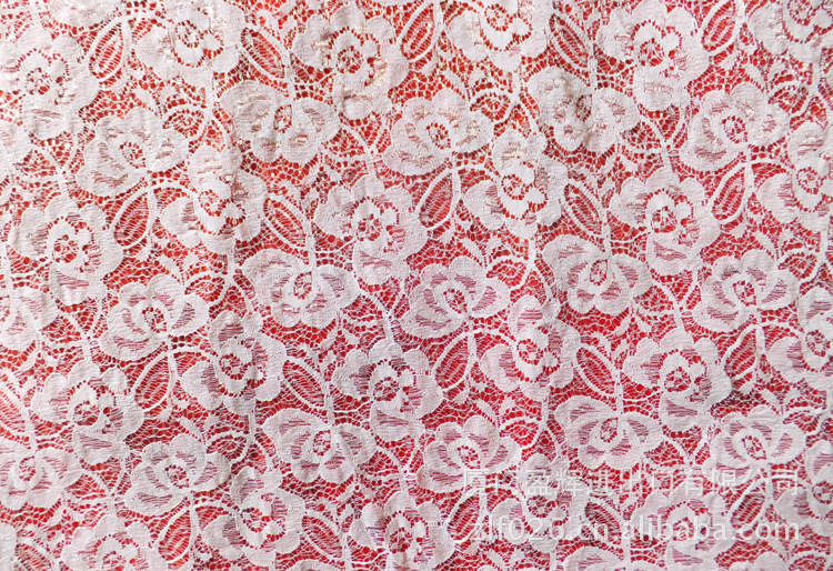 出口外单重工水溶蕾丝面料/大牌服装蕾丝花布料刺绣镂空
