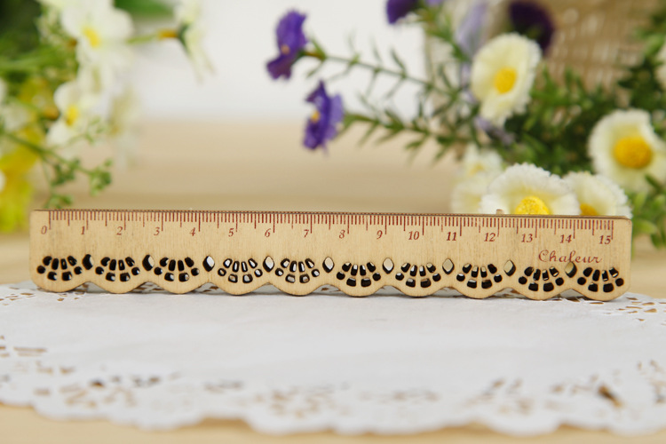 浙江金华创意zakka杂货木质尺子拍摄道具拍图道具摄影道具 15厘米长木