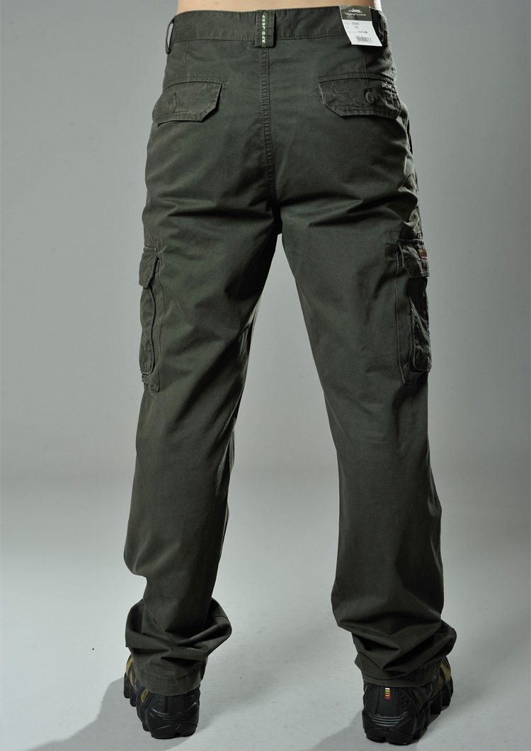 afsjeep战地吉普工装裤 男士大码休闲多袋休闲裤长裤男裤2306
