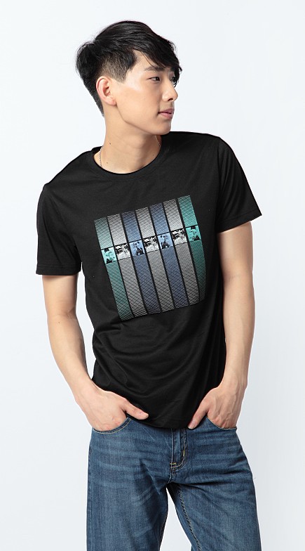 qp2013夏装男士打底个性t恤 男生短袖t恤 特价批发