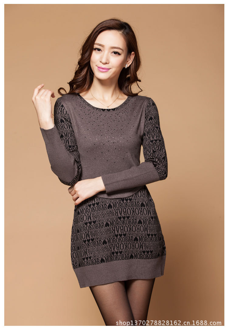 新款针织衫 套口毛衣 女士打底衫 长袖羊毛衫 濮院毛衫批发