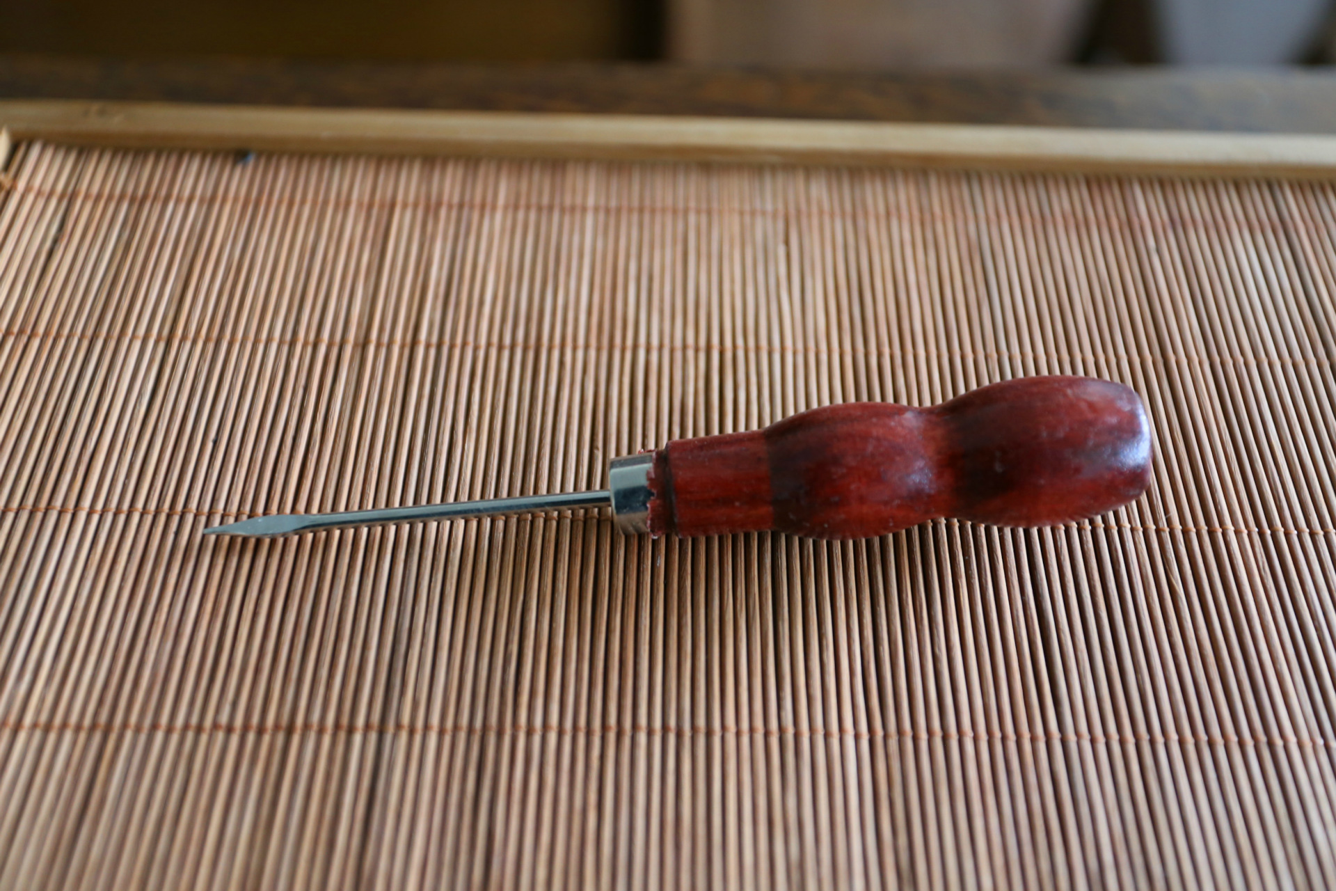 普洱木柄工艺茶针 无利润批发 欢迎大量采购