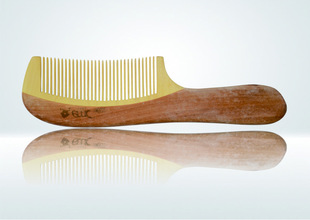亿美木梳 塑料美发梳子 天然保健发梳 防静电 桃木梳礼品定制批发