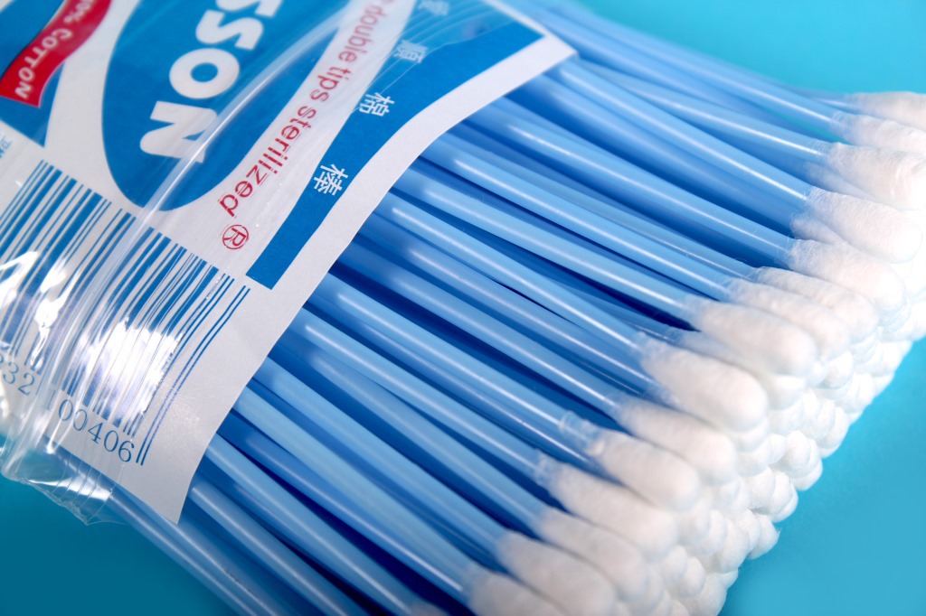 【特价90支装一次性美容塑料棒双头棉签 美容美发美甲用品批发】价格,