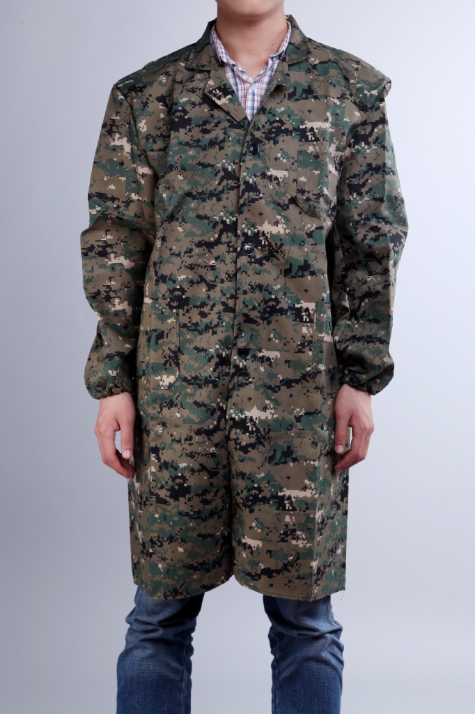 8300迷彩大褂子绿电子