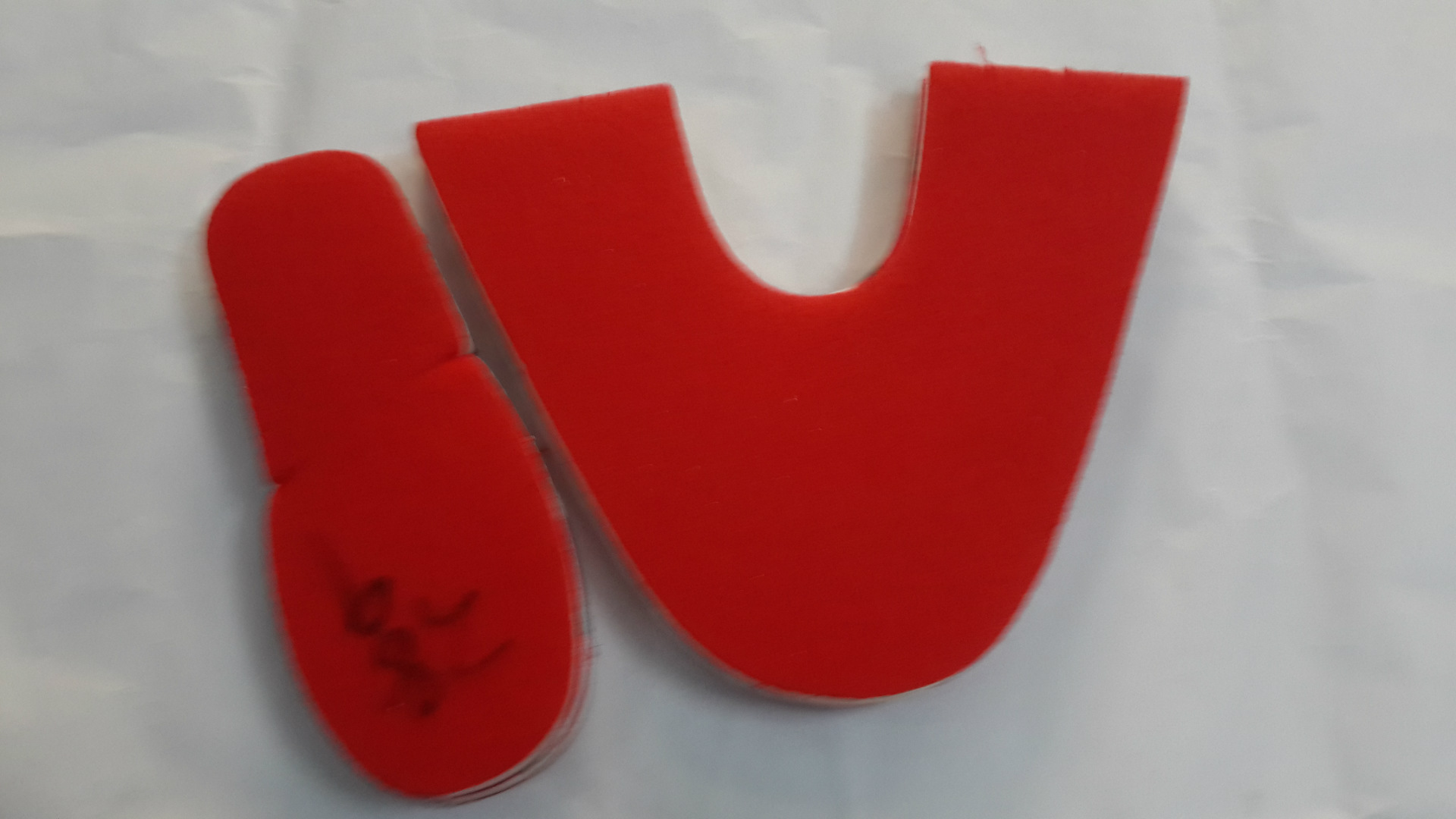 做手工棉鞋,拖鞋的毛线鞋用的海绵