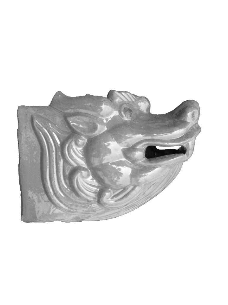 出售中式仿古建筑水泥龙吻走兽雀替斗拱宝顶套兽垂兽玻璃钢模具