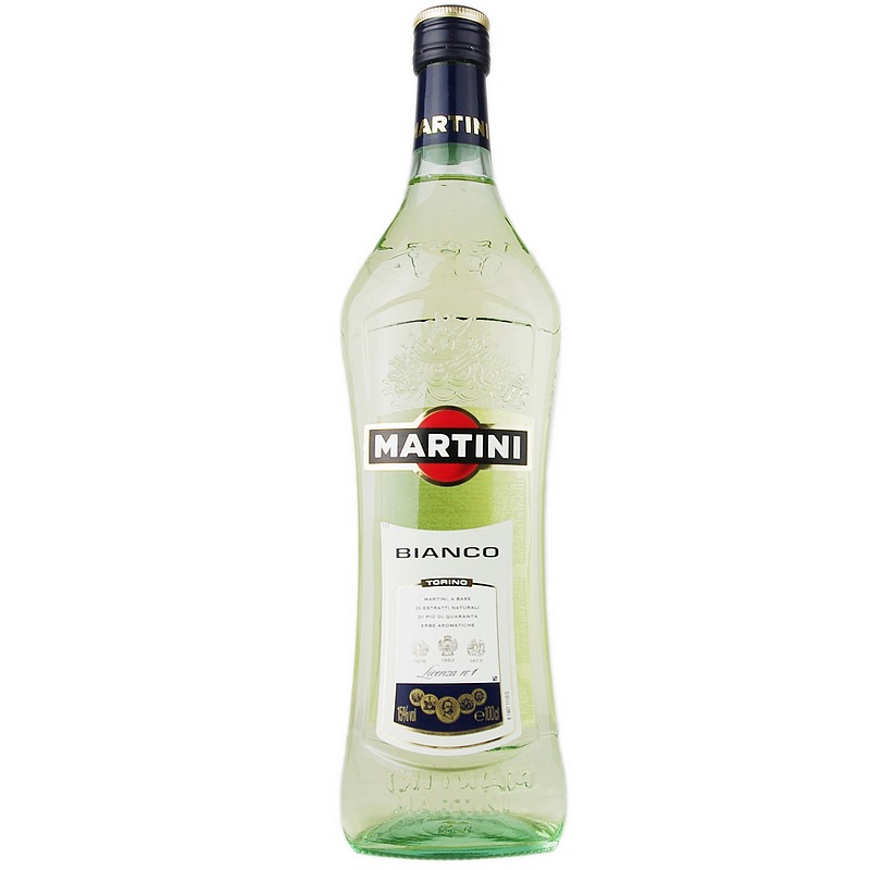 洋酒/马天尼白威末酒 martini bianco(白苦艾酒)1000毫升