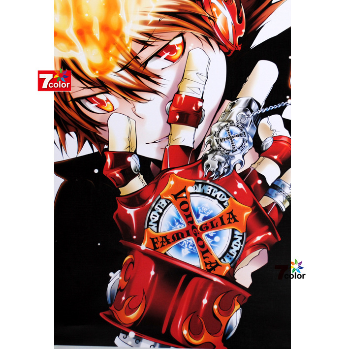 开学特惠 动漫 家庭教师 压纹海报 一套8张 周边批发 7c-a