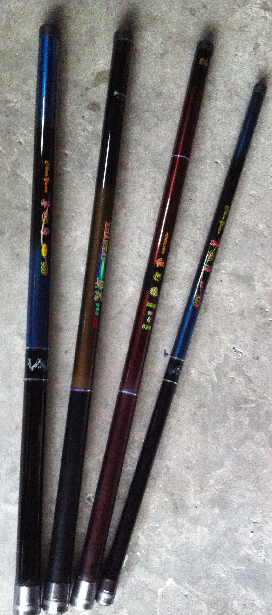 渔竿 厂家直销玻璃钢手杆 黄布鱼竿 8米-11米米渔具批发