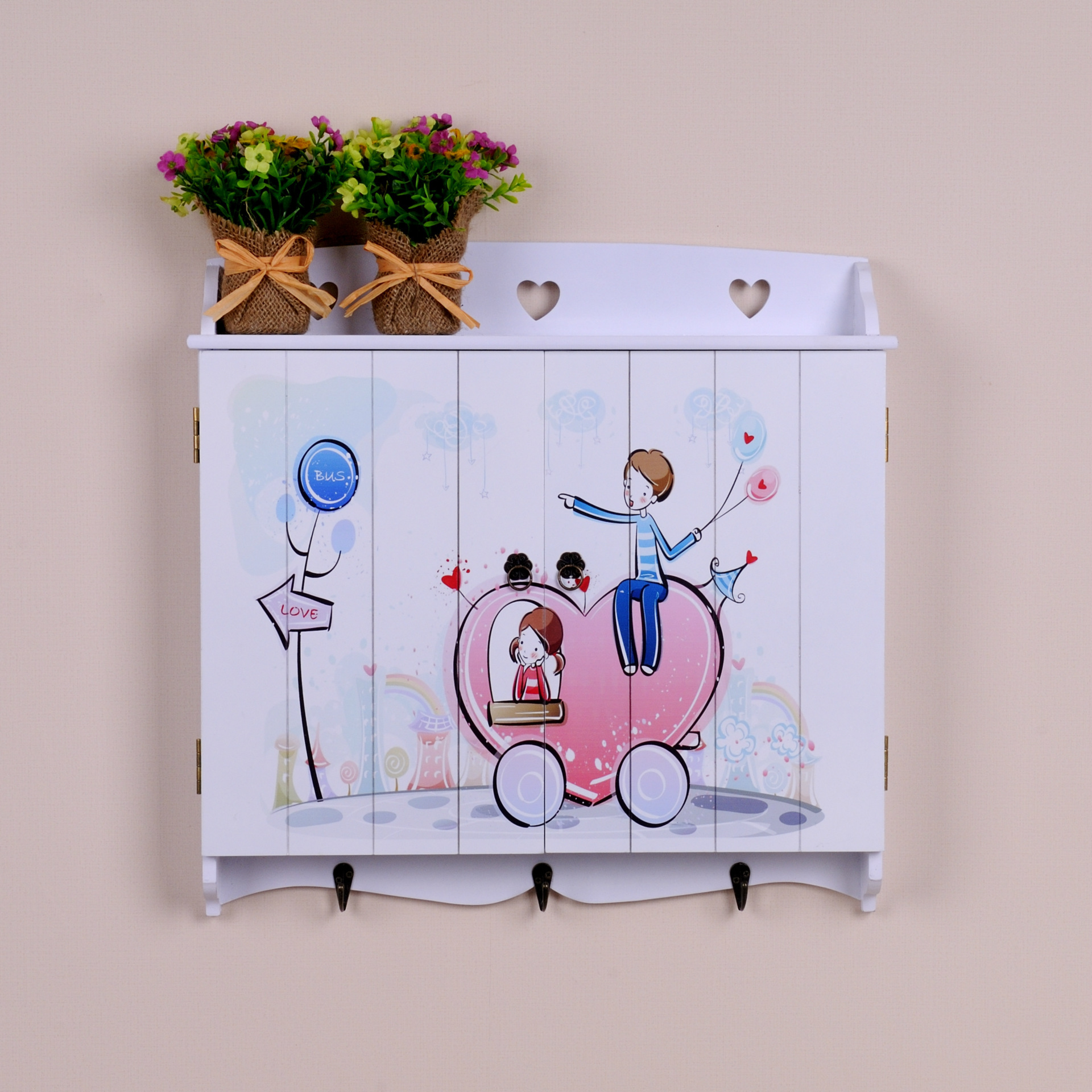 新款推荐 工艺精致 美式田园风格木制电表箱装饰箱配电箱