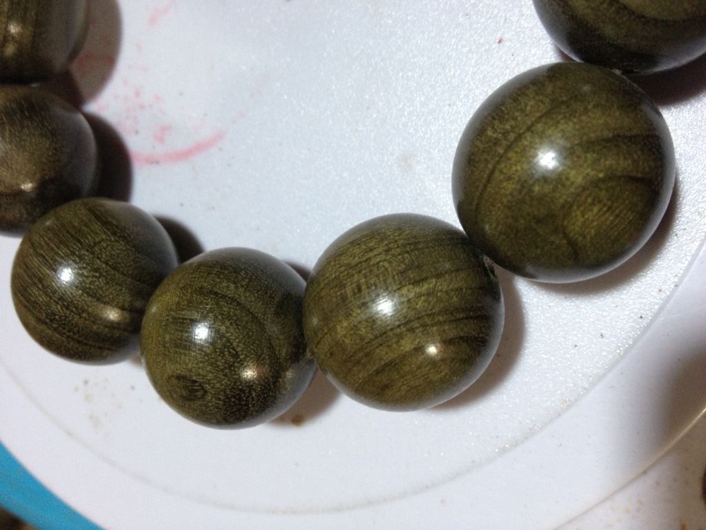 阴沉木金丝楠手串15mm*15粒(新店开张全场包邮)