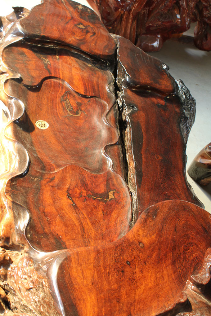 黑心木根雕7号|铁刀木|仕霖木业