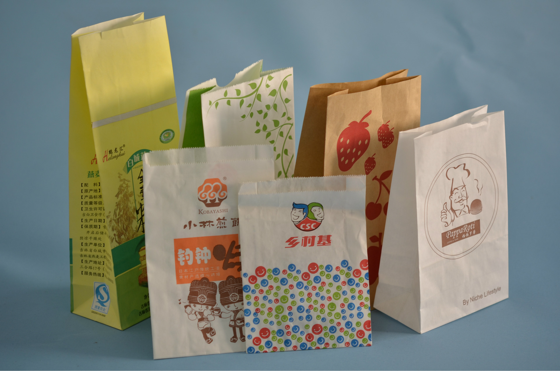 生产各种食品纸包装袋图片