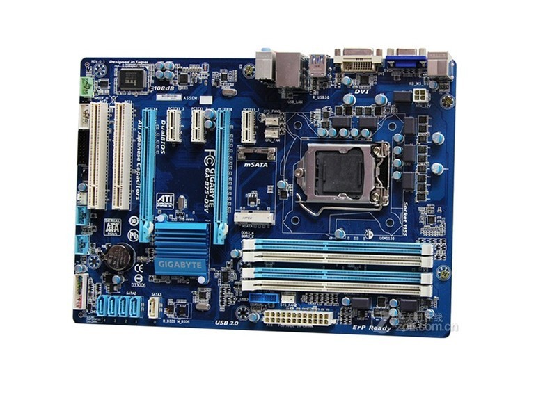 技嘉b75-d3v全固态千兆大板 深圳代理全新正品行货 三年质保