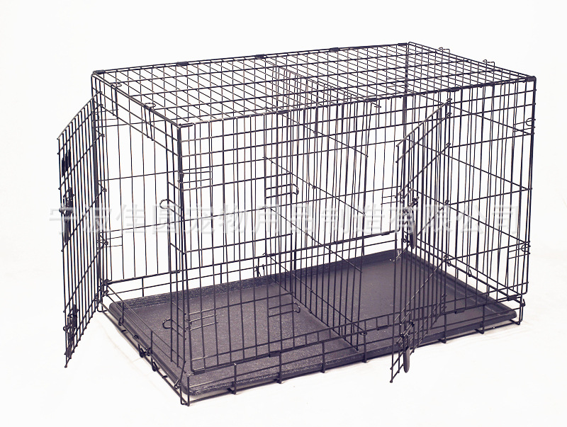 长期供应高品质出口铁质可折叠宠物狗笼
