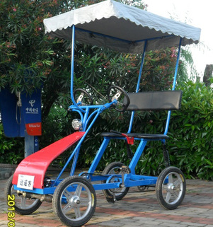 厂家批发四轮自行车,观光自行车,旅游车