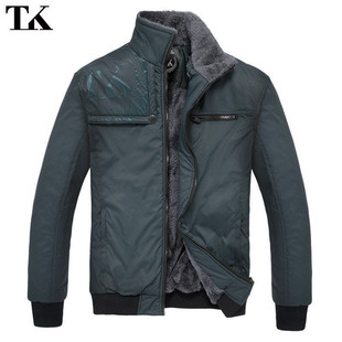 tk 2012男装冬装外套 男士秋冬加毛加厚保暖棉服x2053