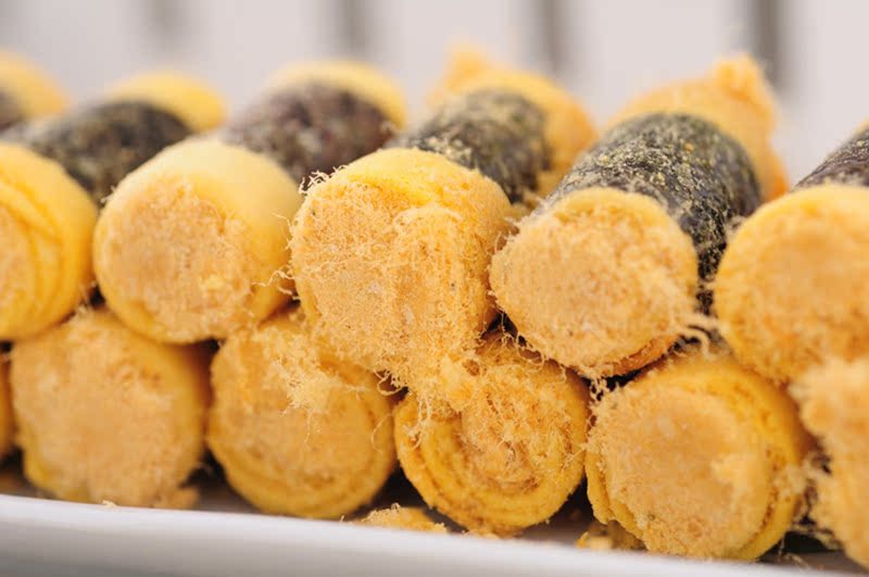 澳门特产 香记 紫菜味肉松蛋卷王 250g克 盒装 休闲食品