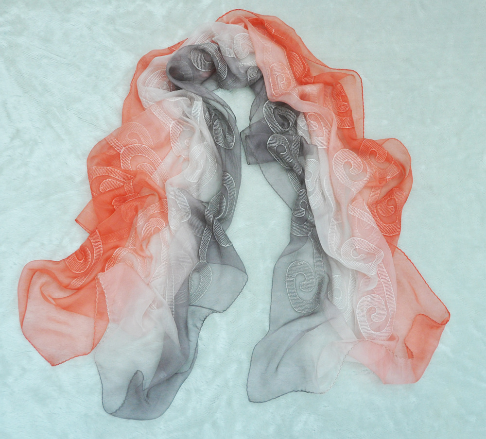 批发直销苏州苏杭丝绸真丝围巾长巾披肩新款送礼佳品2013春夏新款