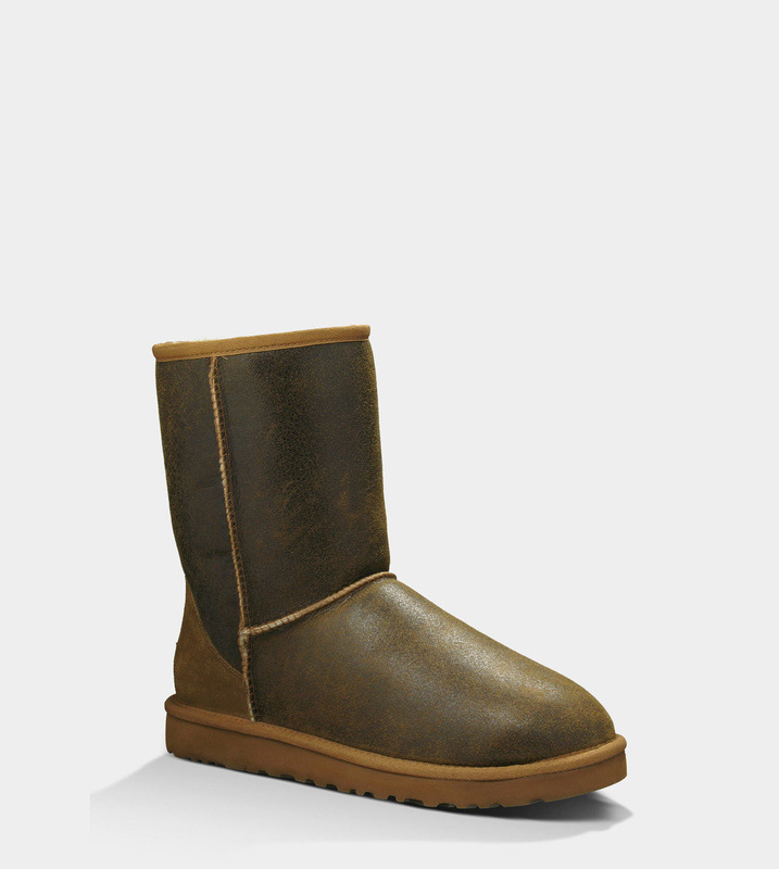 澳洲羊皮毛一体ugg1:1 秋冬新款5984中筒男士雪地靴 保暖棉鞋男