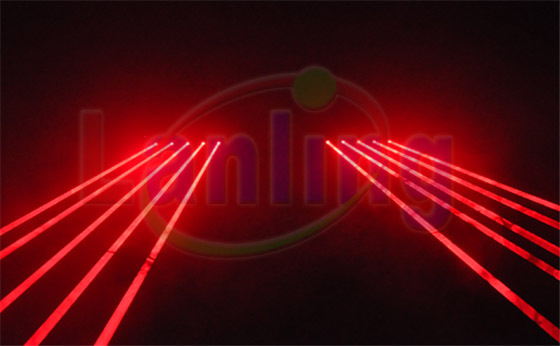 激光雨激光门帘舞台激光灯镭射灯16孔单红粗光斑激光灯