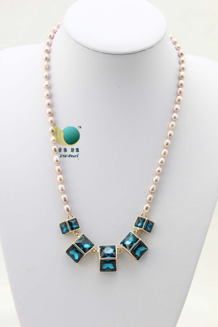 供应卓伟珍珠 诸暨珍珠 淡水珍珠批发 珍珠项链 珍珠饰品 131124