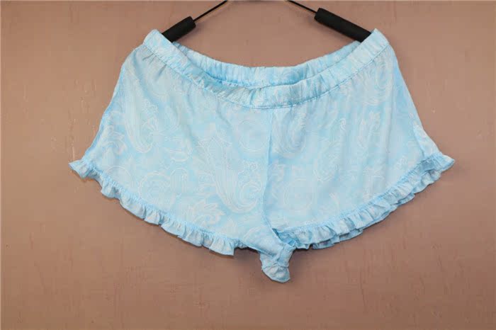 forever21 外贸原单 真丝超值款短裤 女士家居裤热裤