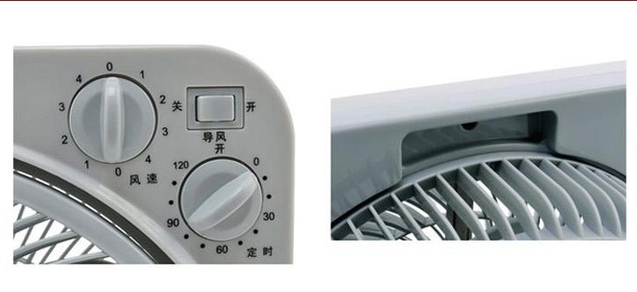 美的电风扇 台式转页扇 学生扇 5叶扇 kyt25-10a 正品联保