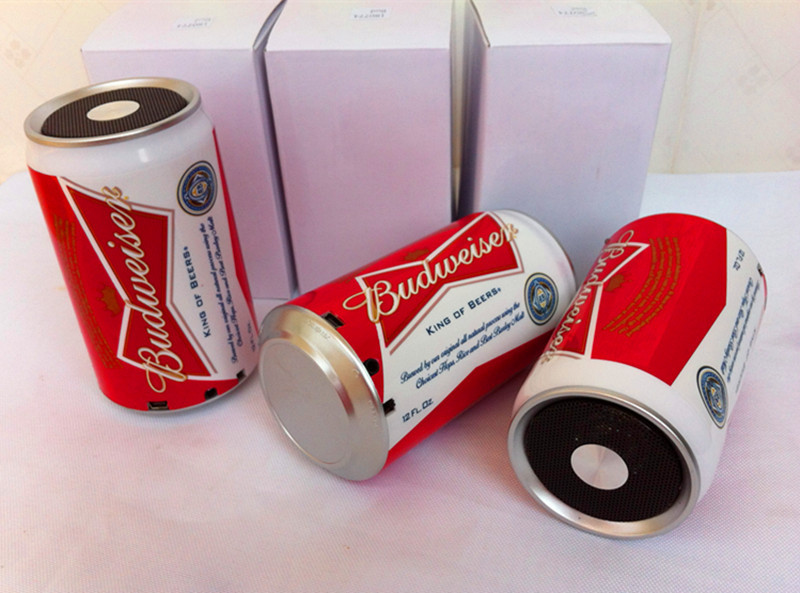 新款蓝牙可乐罐音箱啤酒饮料礼品深圳蓝牙音箱工厂批发