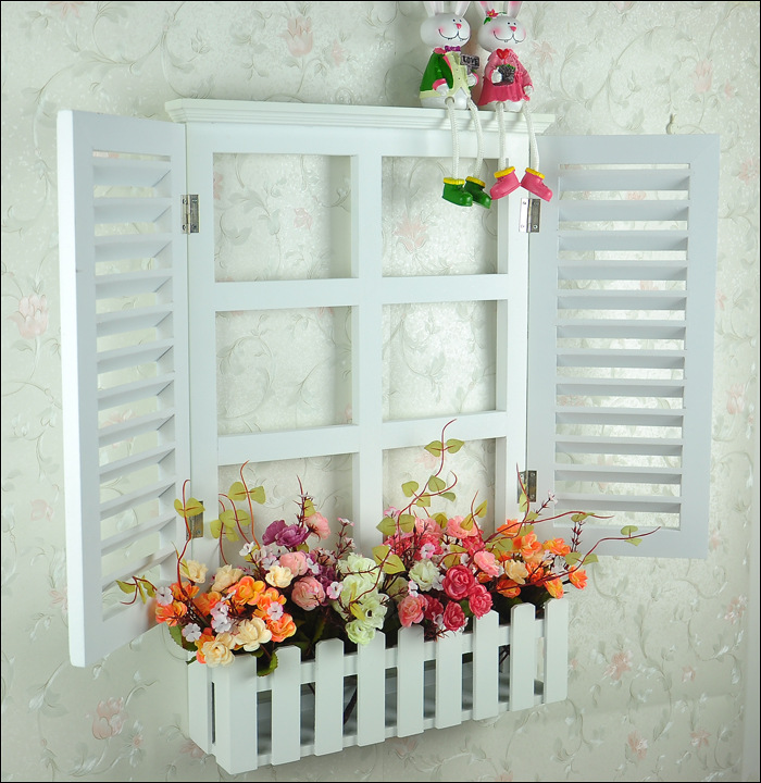 批发定做 婚庆装饰用品 家居墙面装饰 创意欧式田园风格大假窗