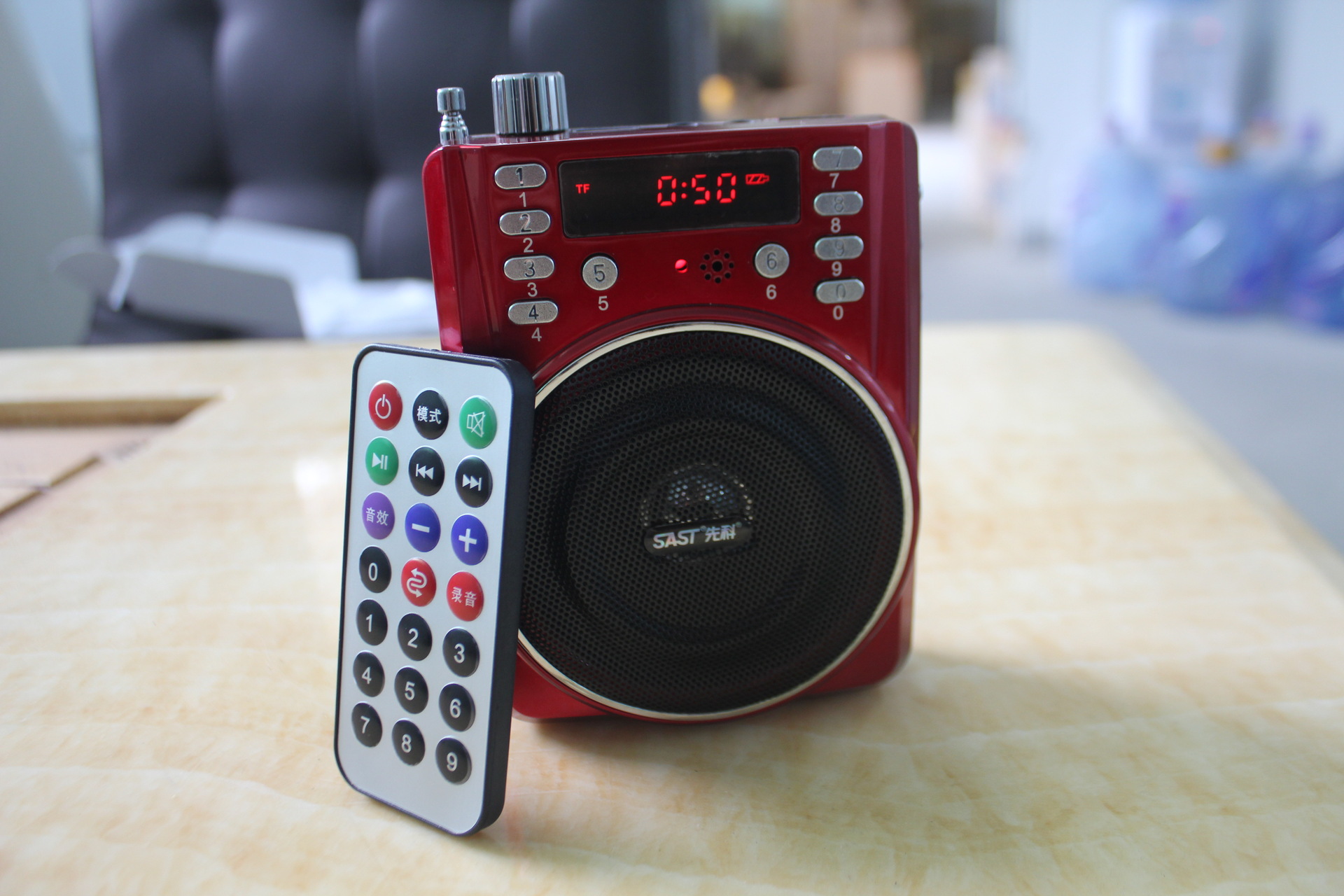 先科大功率s62扩音器 小蜜蜂 录音 收音 腰挂式 导游 教师扩音机