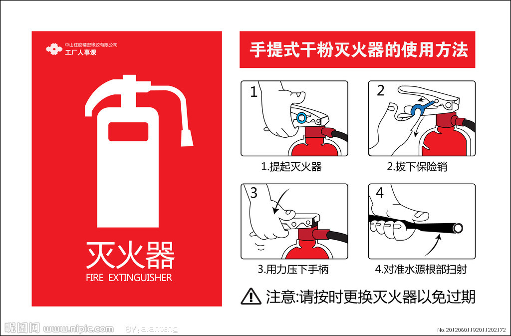 批发供应 手提式 干粉灭火器