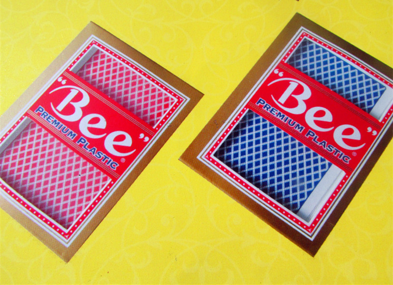 美国进口塑料扑克牌 bee 塑料扑克牌批发 正品