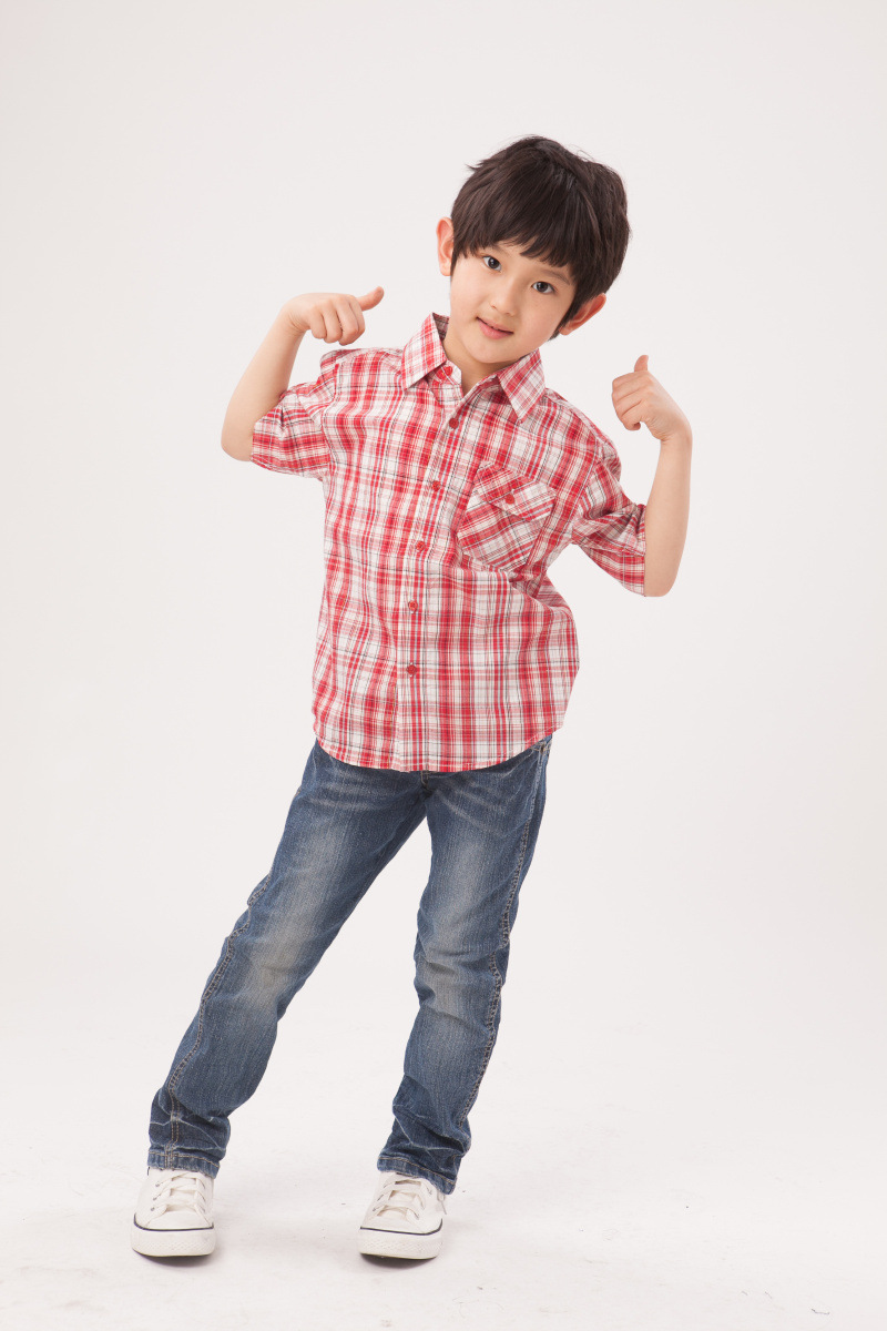 highboy2013新款淘宝热卖韩版儿童男童装短袖衬衫批发