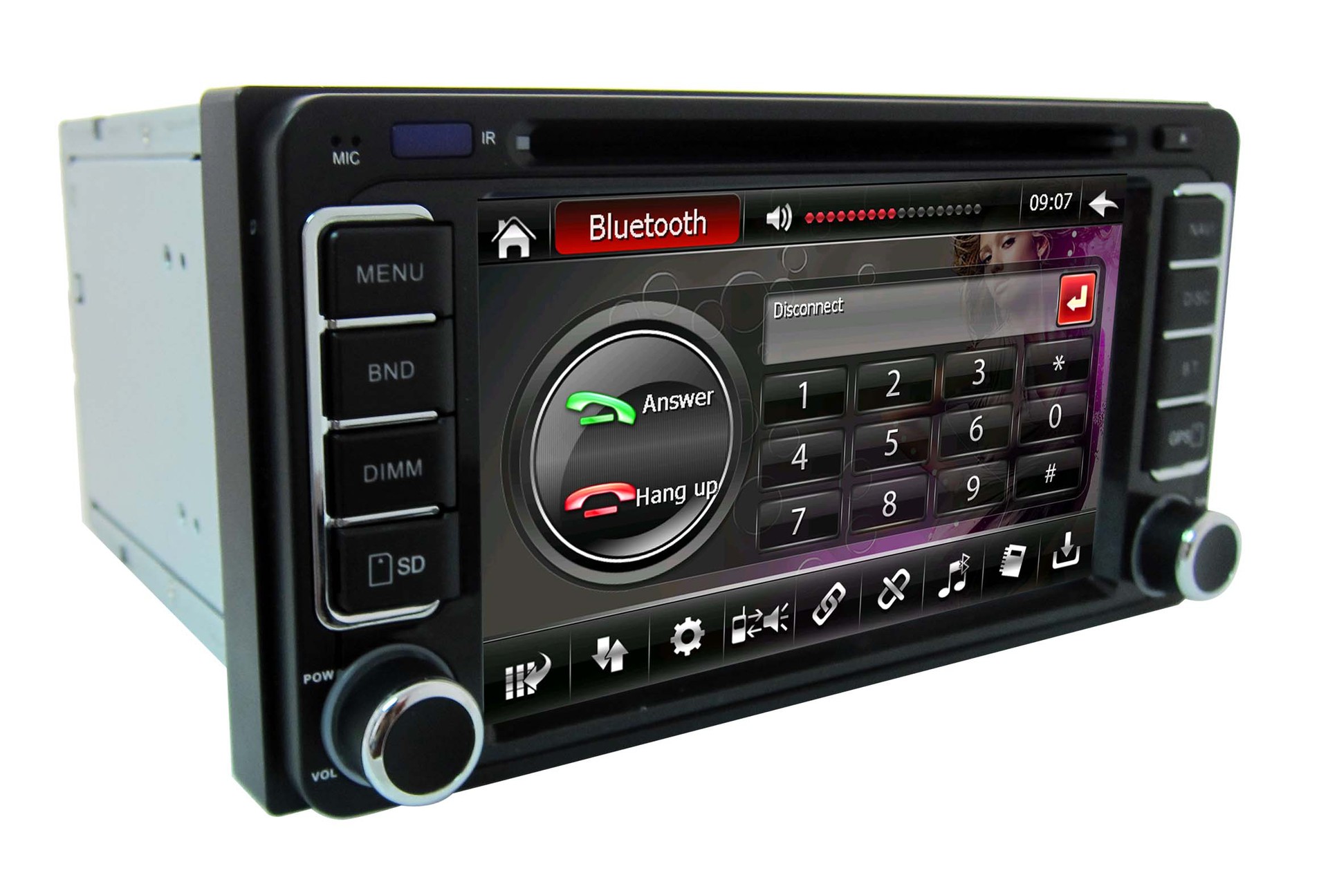 丰田花冠专车专用导航车载dvd