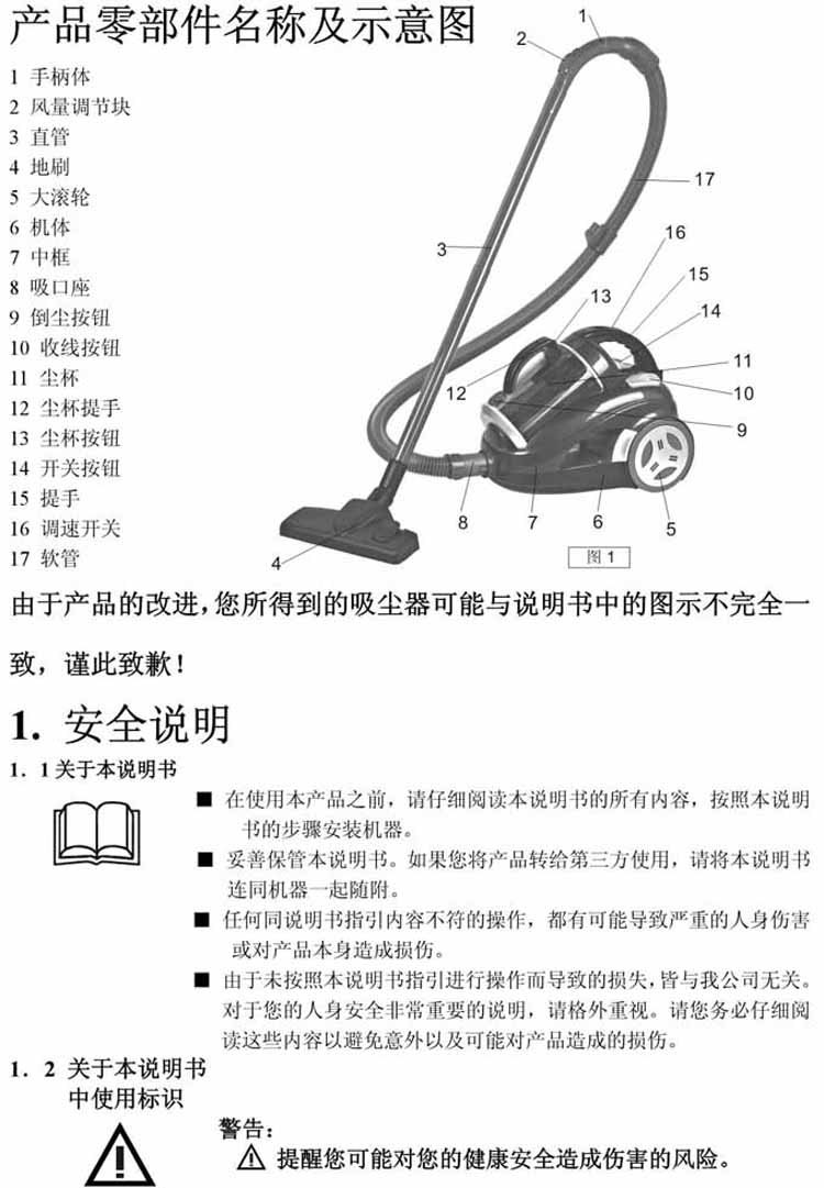 吸尘器详细构造图片图片