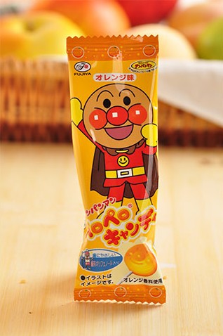 布布优品 不二家面包超人护齿水果棒棒糖10g(整盒25支)