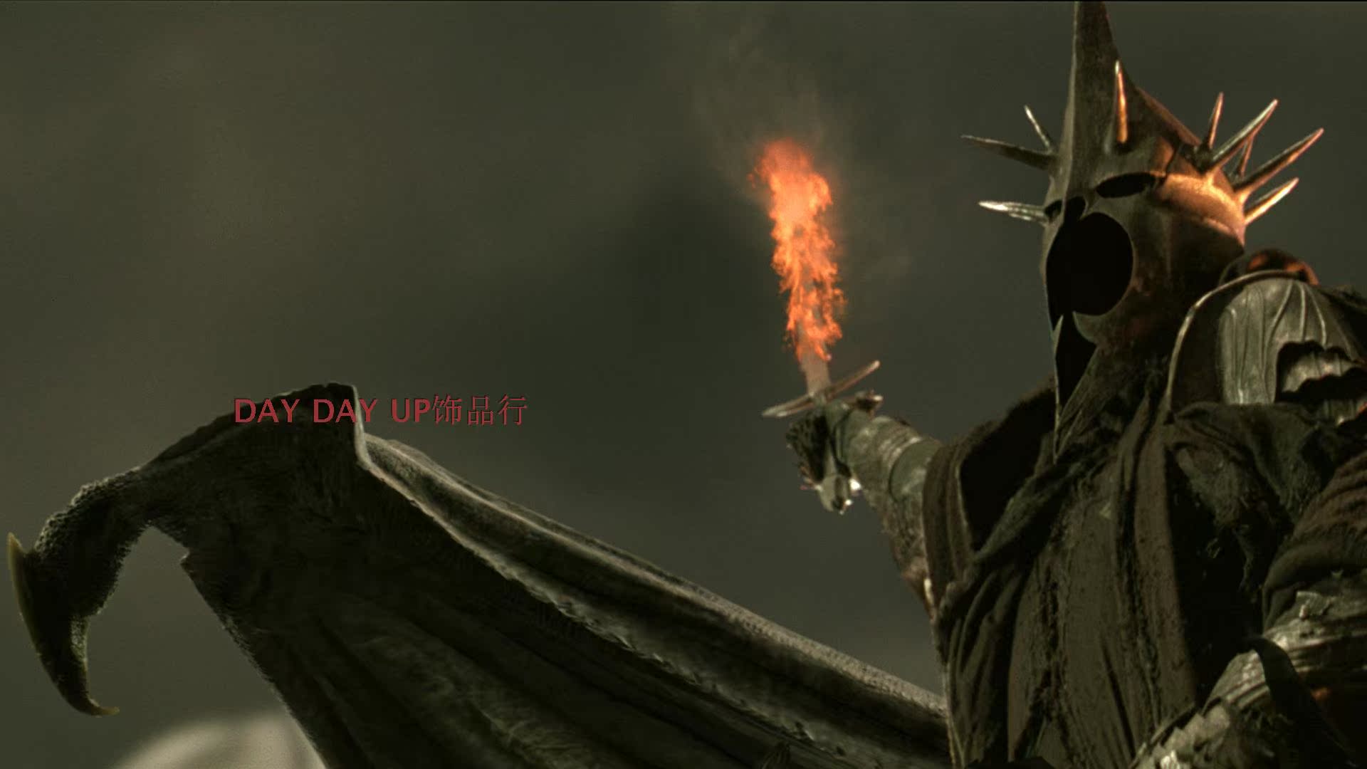 高品质 魔戒戒指 指环王戒指 戒灵戒指 安格瑞玛 巫王戒指