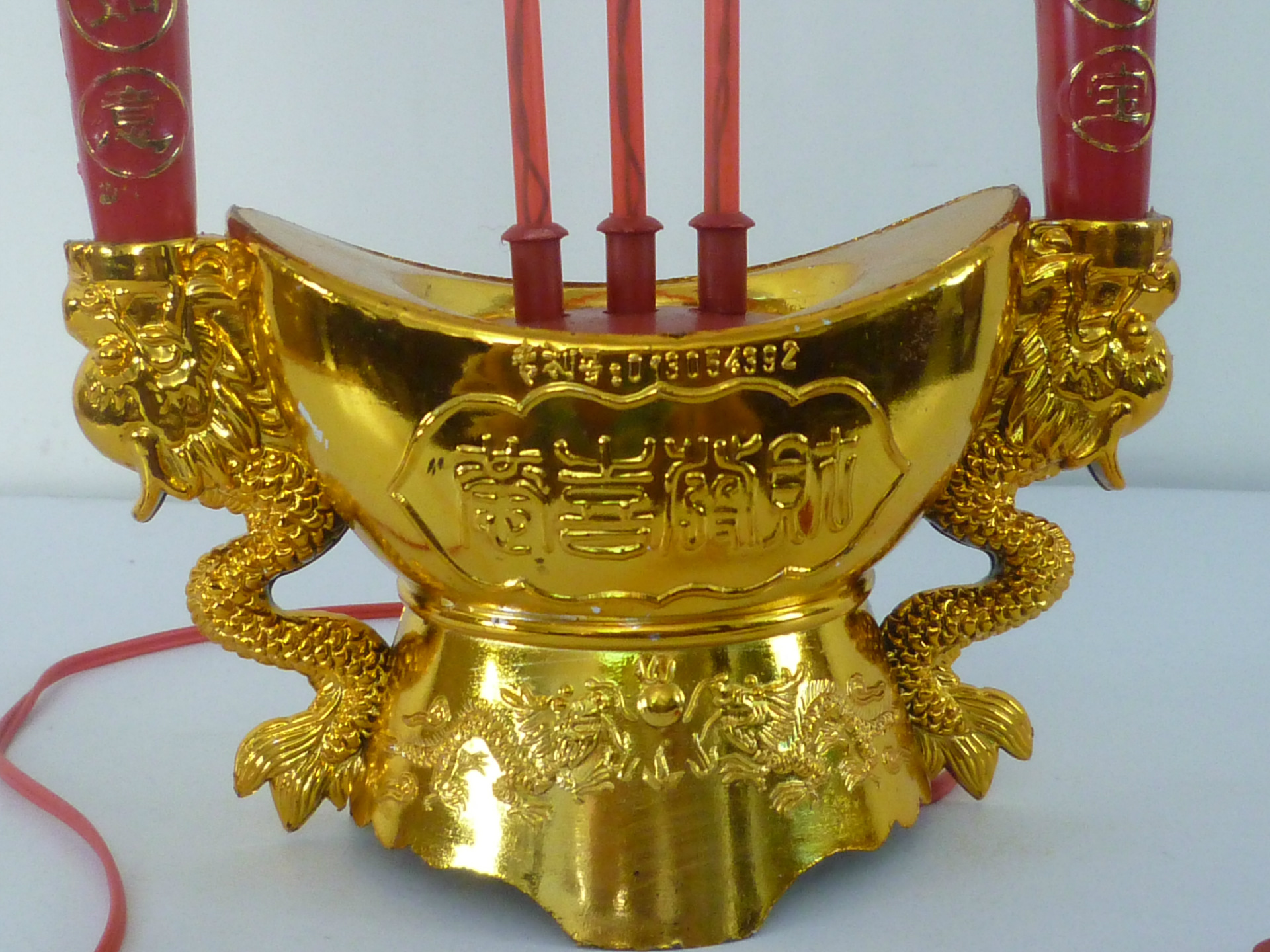 如意牌佛教电香炉804号元宝炉带电香真空镀金加烫金工艺】价格,批发