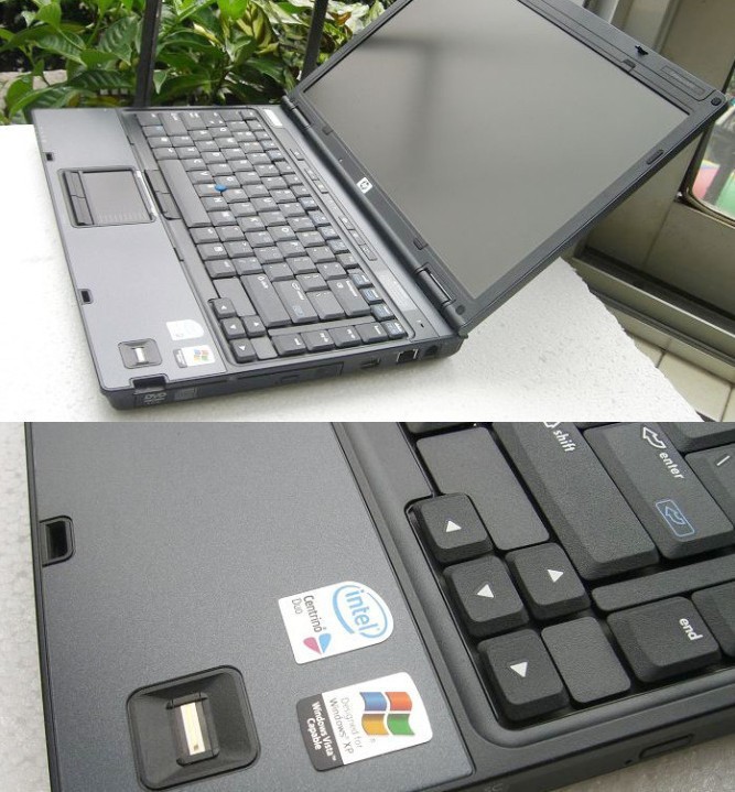 惠普nc6400 双核t5500 笔记本电脑 原装二手
