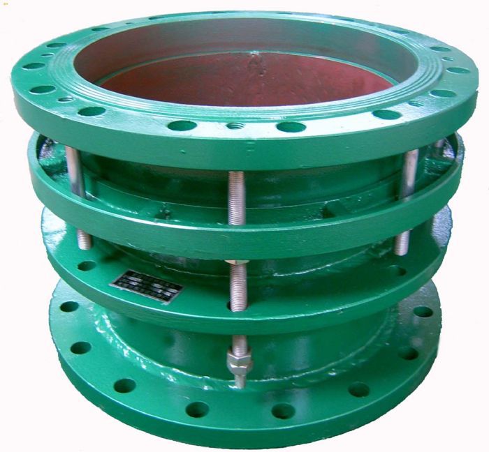 ssqp型两端法兰压盘式限位伸缩接头,排水系统用伸缩接头