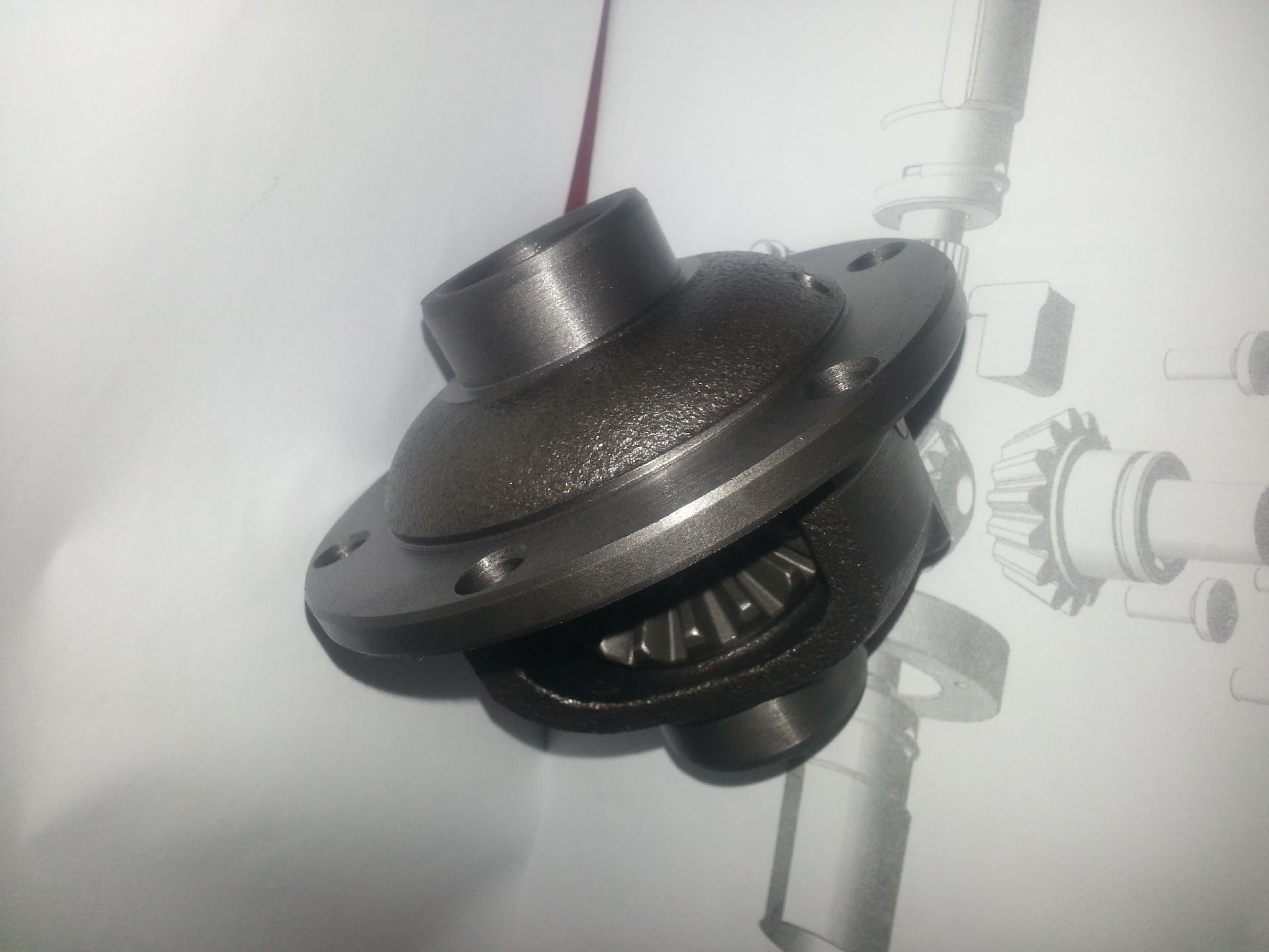 五陵之光差速器,差速器壳总成,厂家直销