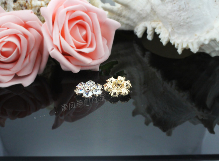 手机材料 大钻花 饰品diy配件 美容手机壳贴钻 高品质水钻