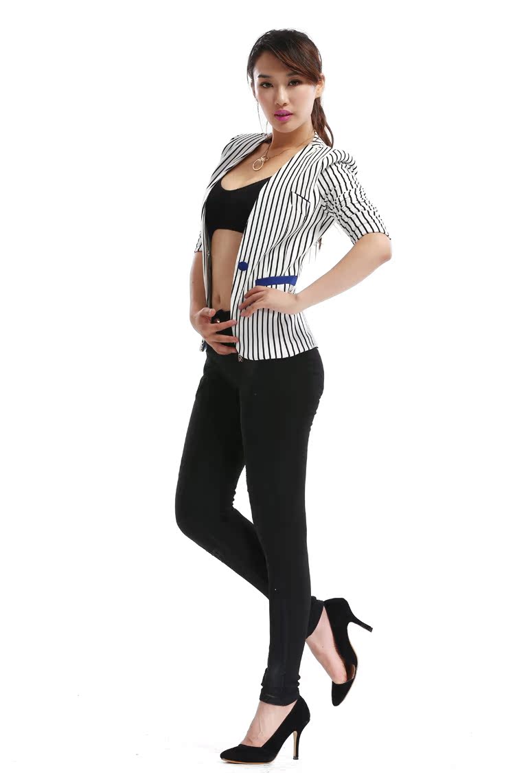 依玺美 株洲品牌女裤批发 女式弹力铅笔裤小脚裤 韩国牛仔裤