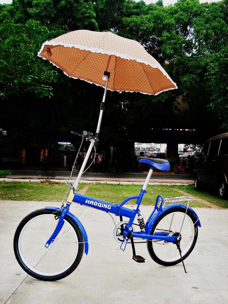 【自行车伞撑 伞架 伞夹 雨伞架 自行车撑伞架 雨伞撑 雨伞连接器】